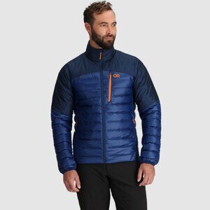 NWT- Black Outdoor Research Men's Helium Down Jacket Sz Large